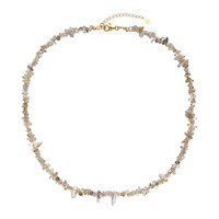 Rutile Quartz Silver Necklace