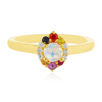 Welo Opal Silver Ring