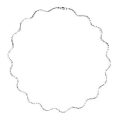 Silver Necklace (MONOSONO COLLECTION)