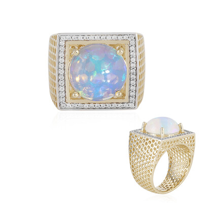 9K Welo Opal Gold Ring (Ornaments by de Melo)