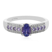 Tanzanite Silver Ring