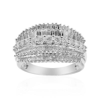 14K SI2 (H) Diamond Gold Ring (CIRARI)