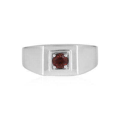 Pink Zircon Silver Ring