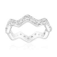 Zircon Silver Ring