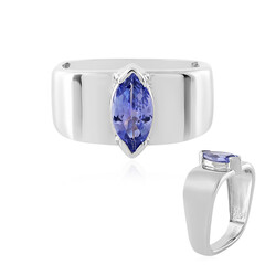 Tanzanite Silver Ring
