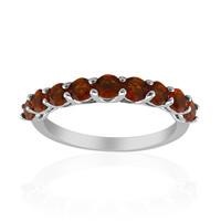 Madeira Citrine Silver Ring