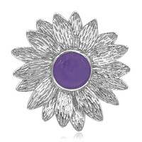 Lavender Jade Silver Pendant
