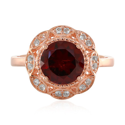 Mozambique Garnet Silver Ring