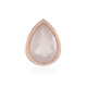 Rose Quartz Silver Pendant (MONOSONO COLLECTION)