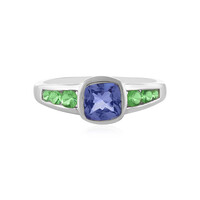 Tanzanite Silver Ring