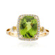 14K Dashihe Peridot Gold Ring (CIRARI)