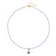 Tanzanite Silver Necklace