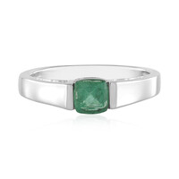 Green apatite Silver Ring