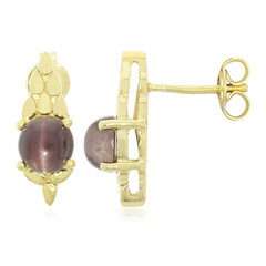 Cat´s Eye Scapolite Silver Earrings