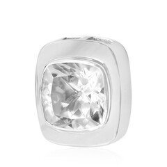 White Quartz Silver Pendant