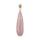 Rhodochrosite Silver Pendant (Bali Barong)