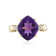 Zambian Amethyst Silver Ring