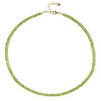 Peridot Silver Necklace