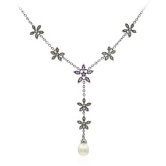 Freshwater pearl Silver Necklace