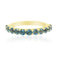 London Blue Topaz Silver Ring