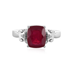 Madagascar Ruby Silver Ring