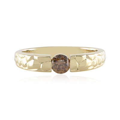 14K I1 Brown Diamond Gold Ring (de Melo)