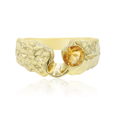 Citrine Silver Ring (MONOSONO COLLECTION)