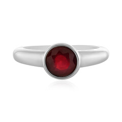 Madagascar Ruby Silver Ring