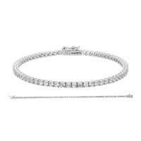 Zircon Silver Bracelet