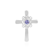 Tanzanite Silver Pendant