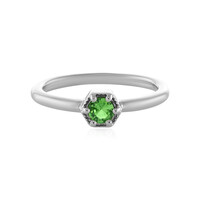 Tsavorite Silver Ring