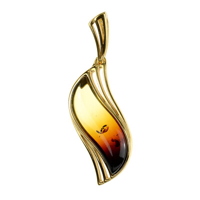 Baltic Amber Silver Pendant (dagen)