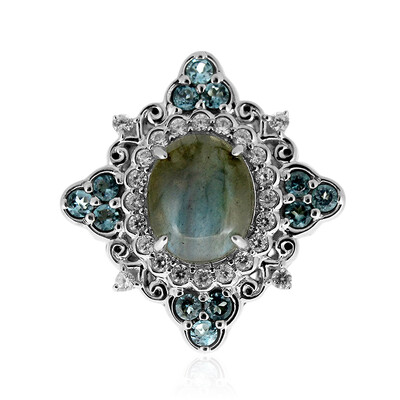 Labradorite Silver Ring (Dallas Prince Designs)