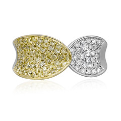 14K SI2 Yellow Diamond Gold Ring (CIRARI)