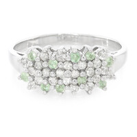Paraiba Tourmaline Silver Ring