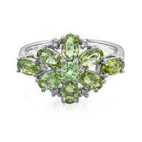 Paraiba Tourmaline Silver Ring