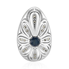 Blue Sapphire Silver Pendant (Annette classic)