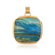 Atacama Opal Silver Pendant (Bali Barong)