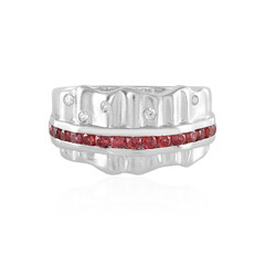 Tanzanian Ruby Silver Ring (de Melo)