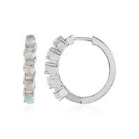 Welo Opal Silver Earrings