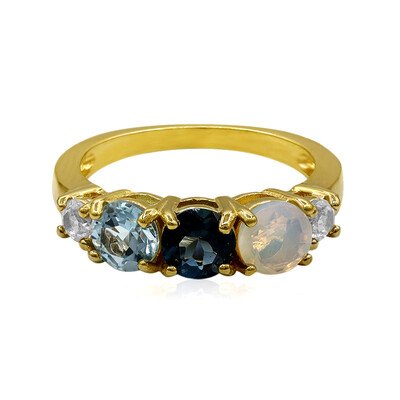 London Blue Topaz Silver Ring