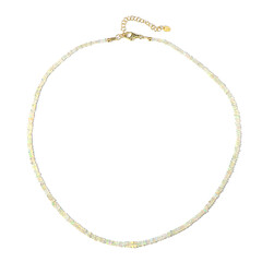 Welo Opal Silver Necklace