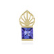 9K AAA Tanzanite Gold Pendant (Ornaments by de Melo)