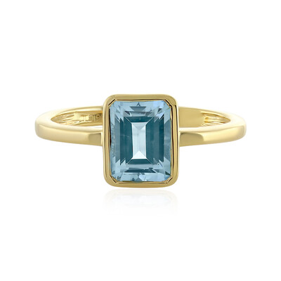 Sky Blue Topaz Silver Ring