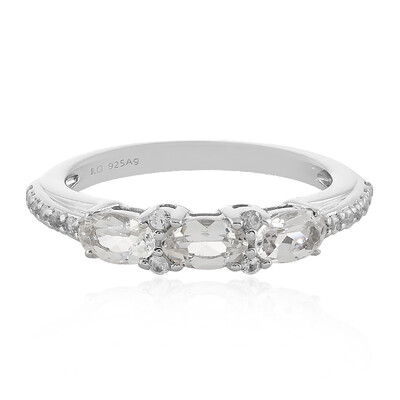 Danburite Silver Ring