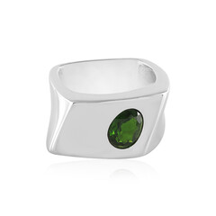 Russian Diopside Silver Ring (de Melo)