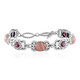 Rhodochrosite Silver Bracelet (Desert Chic)