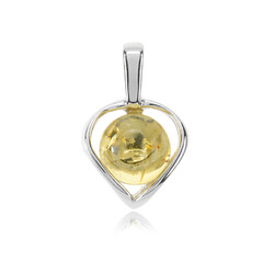 Baltic Amber Silver Pendant