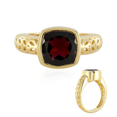 Rhodolite Silver Ring