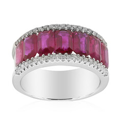 18K AAA Mozambique Ruby Gold Ring (CIRARI)